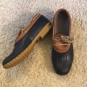 L.L. Bean duck boot moccasins